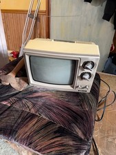 VTG Sears 1000 black and white tv set. Nine inch tested working propey picture