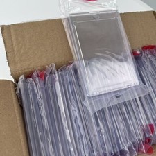 30 Pack Magnetic Trading Sports Card Holders 35pt One-Touch Hard UV Protection picture
