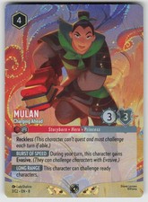 Mulan - Charging Ahead (Foil) Holofoil P Disney Lorcana Prom... 3 Lorcana TCG NM picture