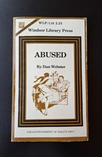 1974 Abused Dan Webster Windsor Library Press WLP-110 Vintage Pulp Paperback picture