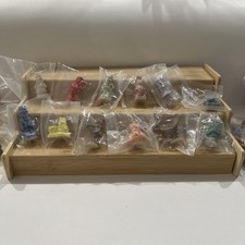 Wade Whimsies Complete Set of 12  Holiday Calendar Series, Red Rose Figurines picture