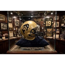 Vtg Possibly Authentic Colorado Buffaloes Football Training Helmet The Buffs #35 picture