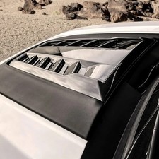 For GMC Sierra 1500 2019-2026 Air Design GM40A34 Satin Black Hood Scoop picture