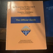 Preparing for ACS Examination American Chemical Society Organic Chemistry New picture