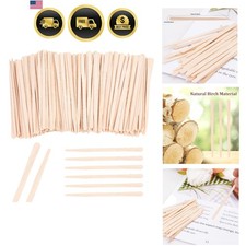 1200Pcs Eyebrow Wax Sticks Wood Waxing Sticks Wax Spatula Applicator for Body... picture