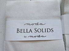 2 Moda Bella Solids Precut Fabric 5 Inch Quilt Squares Charm Pack Lot of Two HTF picture