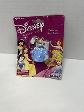 2002 Disney Princess Cinderella Keychain Clip Brand New Sealed Rare Basic Fun picture