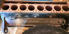 1938 Buick Inline Century 60 series 320 CI engine block core, no shipping. picture
