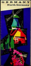 Vtg Travel Brochure North Germany Tourists Brochure Historic Guide picture