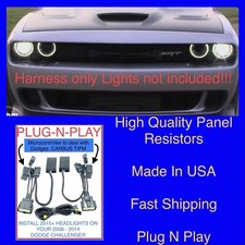 2008 - 2009 Dodge Challenger Headlight Conversion Harness Adapter to 2015-2023 picture