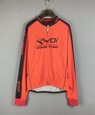 EKOI COMPETITION 7 Orange Black France Long Sleeve Cycling Jacket Size XXXL  picture