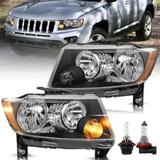 Headlight Assembly Replacement for 11-13 Jeep Grand Cherokee picture