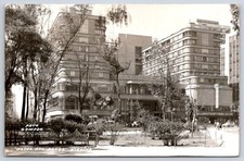 Mexico Vintage Mexico Postcard MEXICO CITY Hotel del Prado 1940s RPPC picture