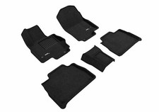 3D 2020-2026 Fits Mercedes-Benz GLE-Class SUV Elegant Blk 1st 2nd Row Floor Mat picture