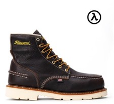 THOROGOOD 1957 SERIES – WATERPROOF – 6” BRIAR PITSTOP SAFETY TOE BOOTS 804-4940 picture