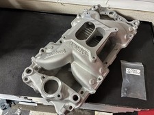NEW Edelbrock 7562 RPM Air-Gap 2-R BBC Big Block Chevy Rectangular Port Intake picture