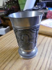Konig Ludwig II von Bayern 1845-1886 Pewter Wine Drink Cup picture