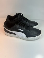 Puma Caven Black White Sneakers 395193-03 picture