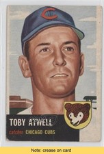 1953 Topps Toby Atwell #23 READ d0u picture