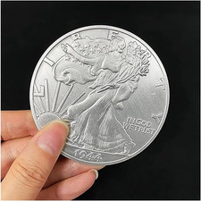 Jumbo Walking Liberty Half Dollar (7.3Cm) Magic Tricks Coin Appearing Magic for picture