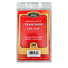 200 (2 Packs) CBG Premium Resealable Ultra Team Bags Toploader Sleeves Pro - New picture