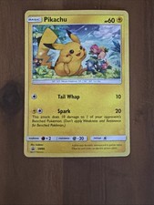 Pokémon TCG Pikachu SM86 Sun & Moon Black Star Promo Holo 60 HP LP picture