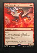 Twinflame Tyrant Foundations MTG Regular Near Mint  picture