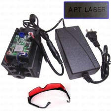 TTL & Analog 450nm 445nm 14W 14000mW Focusable blue laser module engraving metal picture