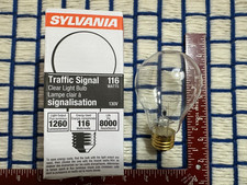 BOXof 12 NEW 116 WATT traffic signal A21 LIGHT BULB TOWER obstruction lamp 130v picture