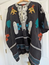 Vintage Ashanti Ghana Hand Woven Cloth picture