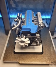 Toyota 2JZ GTE Twin Turbo Engine Scale Replica Model Custom 3D Printed JDM picture