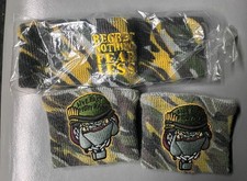 WWE John Cena Live Fast Fight Hard Regret Nothing Fear Less Sweat Bands Vintage picture