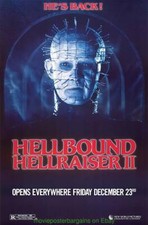 HELLBOUND : HELLRAISER II 2 MOVIE POSTER MINT Original 27x40 Advance Style 1988 picture