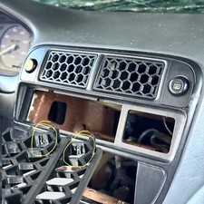 96-98 EK Civic CENTER HEX VENTS fits ONLY USDM STYLE TRIM picture