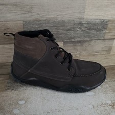 Kuru Quest Men Hiking Boot Sz 10.5 M Woodstock Brown Black Leather Lace Up Ankle picture