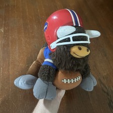 Vintage 1983 Buffalo Bills Huddles Plush 10” Red Plastic Helmet Very RARE picture