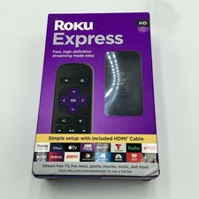 Roku Express HD Streaming Media Player - Black picture