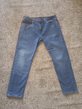 NEW Levis PREMIUM 502 Taper Denim Jeans Blue Mens 36x32 Missing Tag Levi's  picture