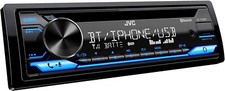 NEW JVC KD-T720BT 1-DIN, AM/FM/CD Car Audio Receiver w/ Bluetooth, USB picture