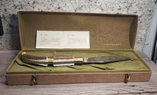 Coltellerie Lepre Millenario di Maniago 1981 Limited Knife #423/1000 Italy Bone picture