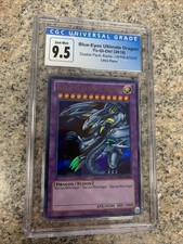 Blue-Eyes Ultimate Dragon Yu-Gi-Oh 2010 Ultra Rare CGC 9.5 Gem Mint picture