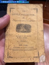 FREE SHIP 1850s The Little Collector D.F. Kidder Chapbook picture