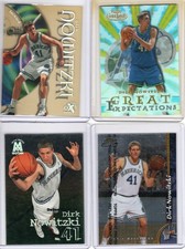 Dirk Nowitzki Medley-#68 EX RC -#234 RC +#35 Molten + #GE8 Gold Label picture