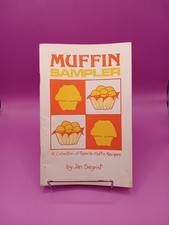 VTG 1989 MUFFIN SAMPLER By: Jan Siegrist Recycled Paper Cookbook Recipes  picture