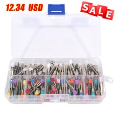 200PC Dental White & Colorful Nylon Latch Flat Polishing Polisher Prophy Brush picture