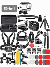 50-in-1 + Waterproof Case for Gopro Hero 13 12 11 10 Action Camera Accessory Kit picture
