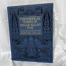 The Poetical Works Of Edgar Allan Poe HC Edmund Dulac Illustrations picture