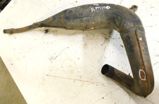 1978 suzuki rm100 expansion chamber front exhaust pipe header manifold body 78 picture