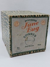 Vintage Pflueger June Bug No. 686 Size 4 BOX ONLY picture