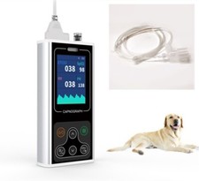 CA10S Handheld Veterinary Sidestream Capnograph VET CO2 Patient Monitor ETCO2 US picture